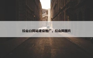 拉山口网站建设推广，拉山网图片