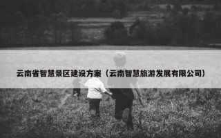云南省智慧景区建设方案（云南智慧旅游发展有限公司）