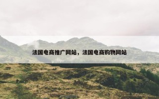 法国电商推广网站，法国电商购物网站