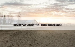 网站制作源码网站什么（网站源码编辑器）