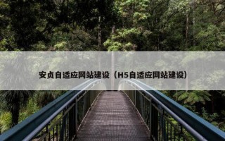 安贞自适应网站建设（H5自适应网站建设）