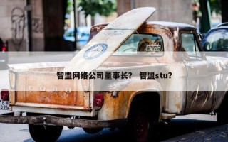 智盟网络公司董事长？ 智盟stu？