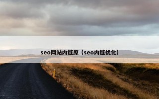 seo网站内链原（seo内链优化）