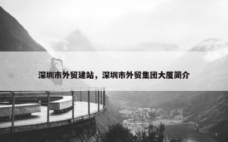深圳市外贸建站，深圳市外贸集团大厦简介