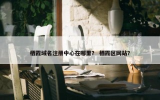 栖霞域名注册中心在哪里？ 栖霞区网站？