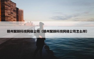 赣州聚颜科技网络公司（赣州聚颜科技网络公司怎么样）