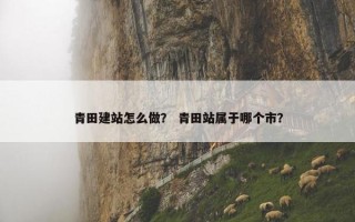 青田建站怎么做？ 青田站属于哪个市？