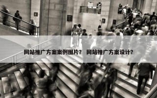 网站推广方案案例图片？ 网站推广方案设计？