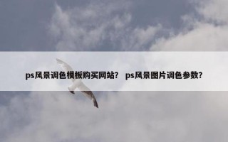 ps风景调色模板购买网站？ ps风景图片调色参数？