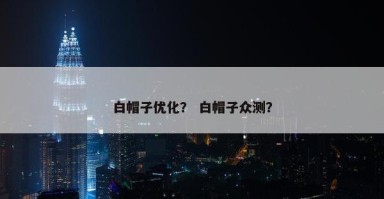 白帽子优化？ 白帽子众测？