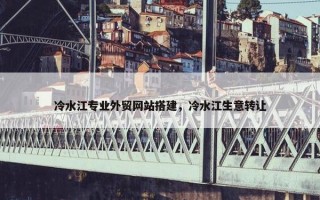冷水江专业外贸网站搭建，冷水江生意转让