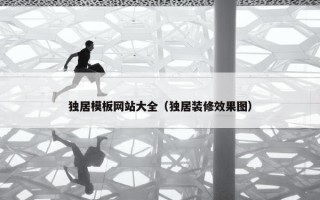 独居模板网站大全（独居装修效果图）