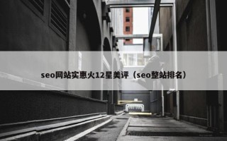 seo网站实惠火12星美评（seo整站排名）