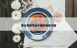 男女男网页设计图的简单介绍