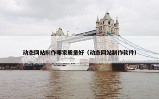 动态网站制作哪家质量好（动态网站制作软件）
