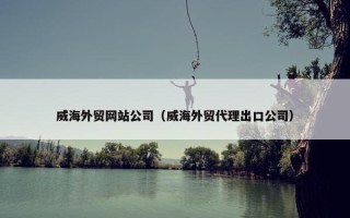 威海外贸网站公司（威海外贸代理出口公司）