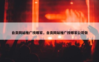 自贡网站推广找哪家，自贡网站推广找哪家公司做