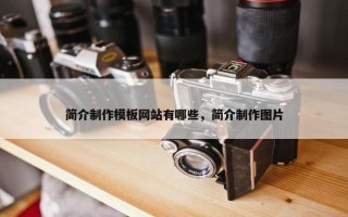 简介制作模板网站有哪些，简介制作图片