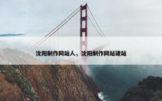 沈阳制作网站人，沈阳制作网站建站