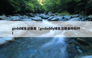 godd域名注册商（godaddy域名注册业内标杆）