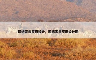 网络零售页面设计，网络零售页面设计图