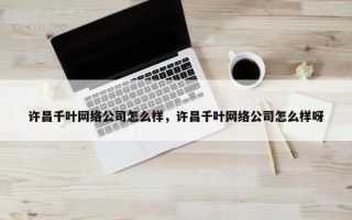 许昌千叶网络公司怎么样，许昌千叶网络公司怎么样呀