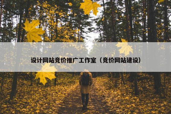 设计网站竞价推广工作室（竞价网站建设）-第1张图片-冷动云