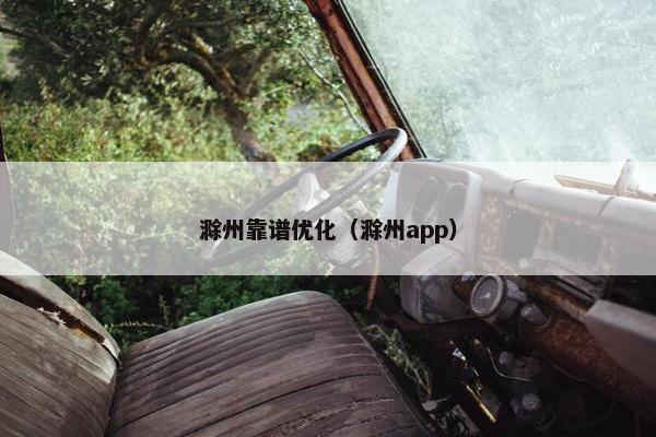 滁州靠谱优化（滁州app）-第1张图片-冷动云