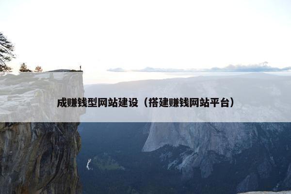 成赚钱型网站建设（搭建赚钱网站平台）-第1张图片-冷动云