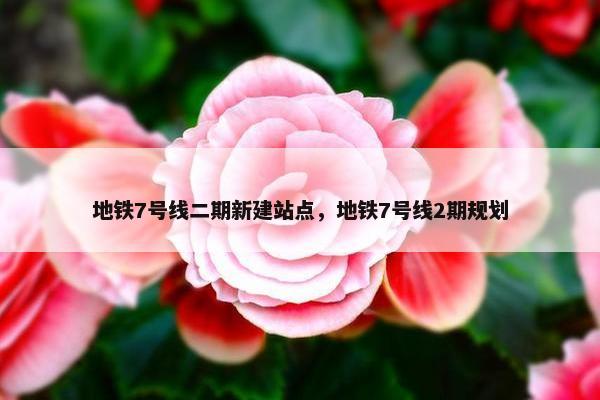 地铁7号线二期新建站点，地铁7号线2期规划-第1张图片-冷动云