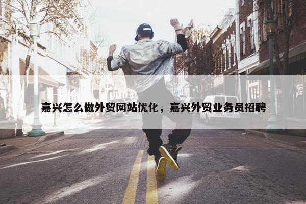 嘉兴怎么做外贸网站优化，嘉兴外贸业务员招聘-第1张图片-冷动云
