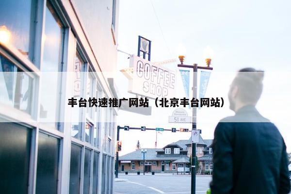 丰台快速推广网站（北京丰台网站）-第1张图片-冷动云