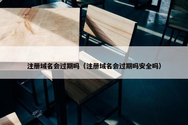 注册域名会过期吗（注册域名会过期吗安全吗）-第1张图片-冷动云