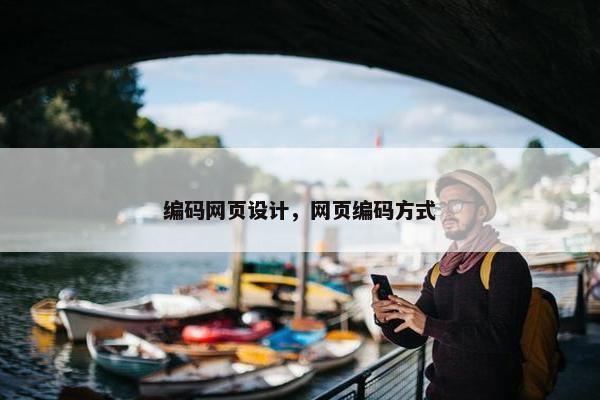 编码网页设计，网页编码方式-第1张图片-冷动云