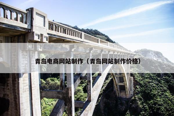 青岛电商网站制作（青岛网站制作价格）-第1张图片-冷动云