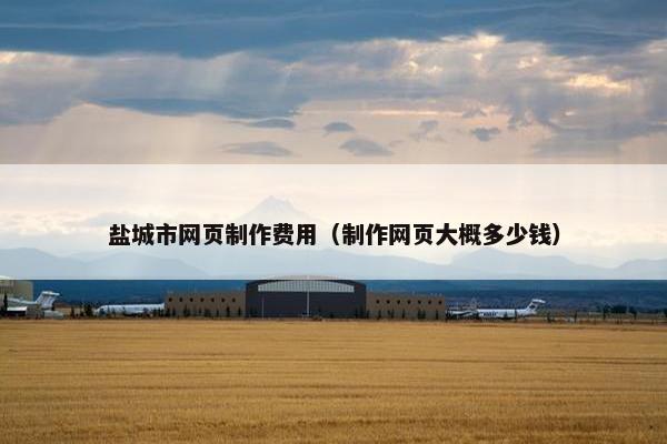 盐城市网页制作费用（制作网页大概多少钱）-第1张图片-冷动云