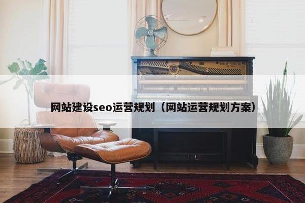 网站建设seo运营规划（网站运营规划方案）-第1张图片-冷动云