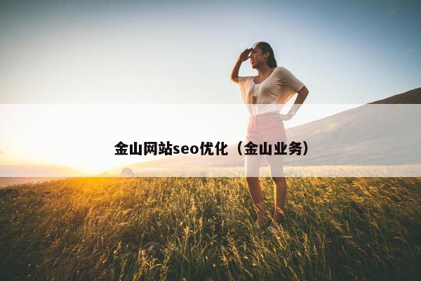 金山网站seo优化（金山业务）-第1张图片-冷动云
