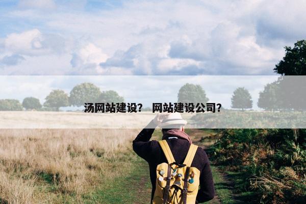 汤网站建设？ 网站建设公司？-第1张图片-冷动云