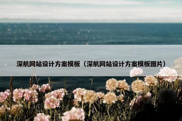 深航网站设计方案模板（深航网站设计方案模板图片）-第1张图片-冷动云