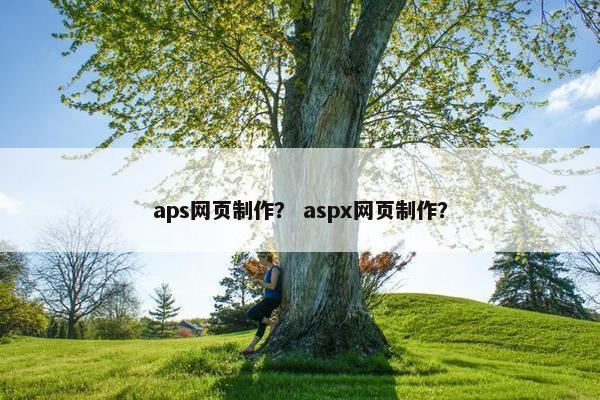 aps网页制作？ aspx网页制作？-第1张图片-冷动云
