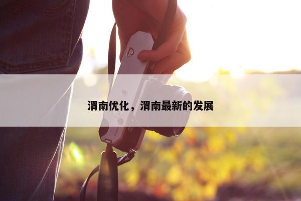渭南优化，渭南最新的发展-第1张图片-冷动云