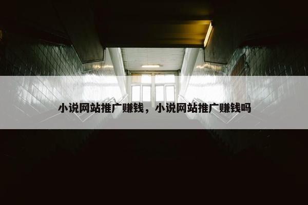 小说网站推广赚钱，小说网站推广赚钱吗-第1张图片-冷动云