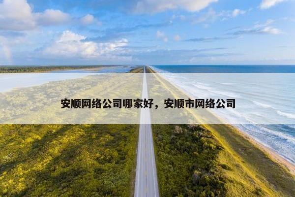 安顺网络公司哪家好，安顺市网络公司-第1张图片-冷动云