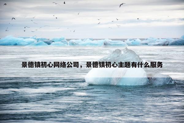 景德镇初心网络公司，景德镇初心主题有什么服务-第1张图片-冷动云