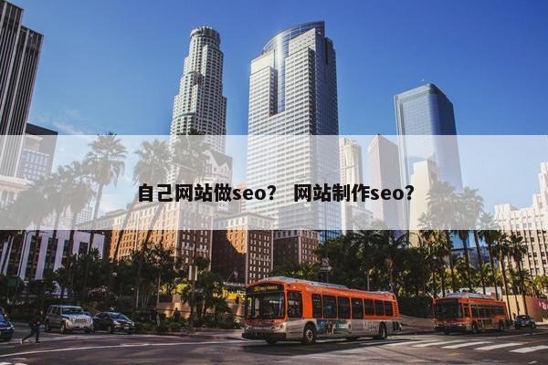 自己网站做seo？ 网站制作seo？-第1张图片-冷动云