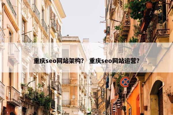 重庆seo网站架构？ 重庆seo网站运营？-第1张图片-冷动云