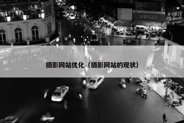 摄影网站优化（摄影网站的现状）-第1张图片-冷动云