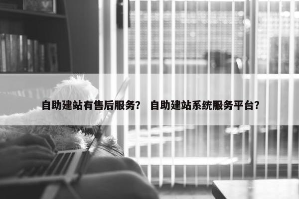 自助建站有售后服务？ 自助建站系统服务平台？-第1张图片-冷动云